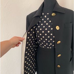 Christian Dior vintage jacket  with top.